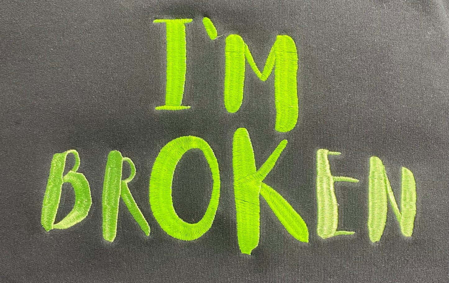 I’m Ok/ I’m Broken